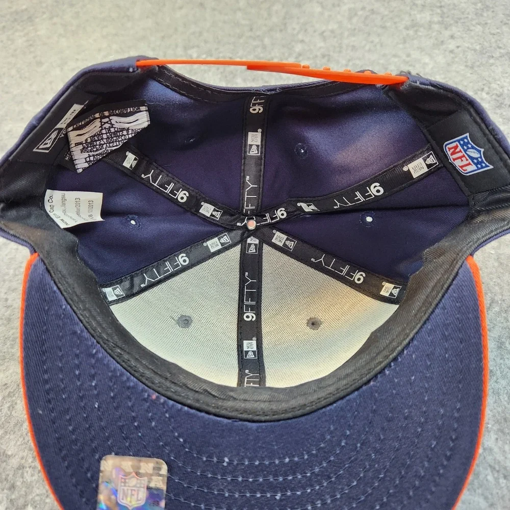 Chicago Bears New Era 9FIFTY Hat Youth Blue Gray‎ Reflective Team Snapback NFL